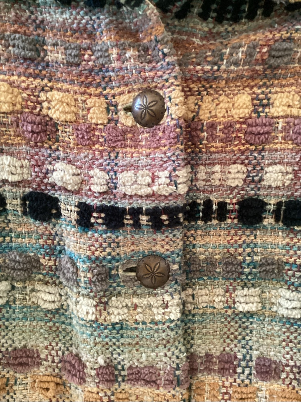 Hand Woven Gretel Underwood Santa Fe Jacket - Picture 7 of 7